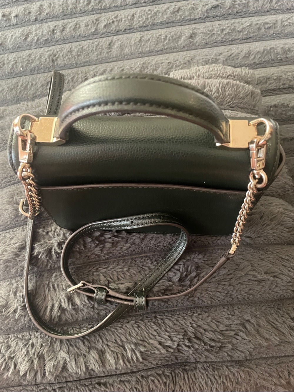 KATE SPADE Maisie Patterson Drive Spruce Green Small Crossbody Flap Bag - Picture 3 of 7
